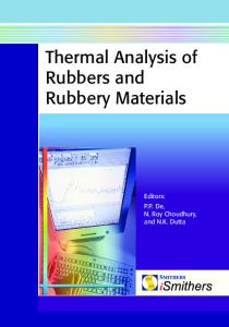 Thermal Analysis of Rubbers and Rubbery Materials