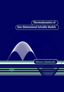 Thermodynamics of one-dimensional solvable models