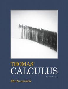 Thomas' Calculus, Multivariable (12th Edition)