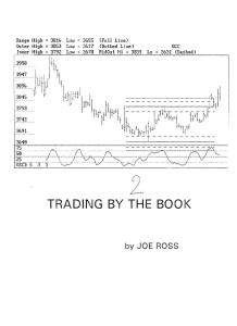 Trading by the Book