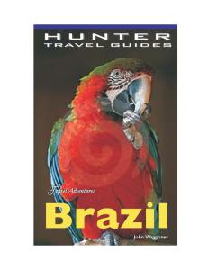 Travel Adventures: Brazil (Hunter Travel Guides)