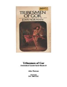 Tribesmen of Gor (Gor 10)