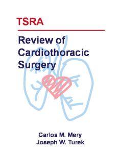 TSRA Review of  Cardiothoracic Surgery