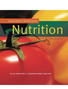 Understanding Nutrition