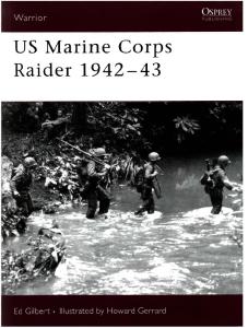 US Marine Corps Raider 1942-43