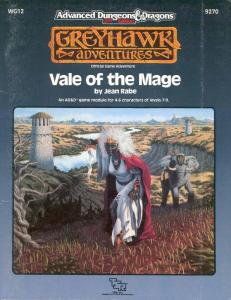 Vale of the Mage (Advanced Dungeons & Dragons Greyhawk Module WG12)