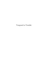 Vanguard Or Vandals: Youth, Politics And Conflict In Africa