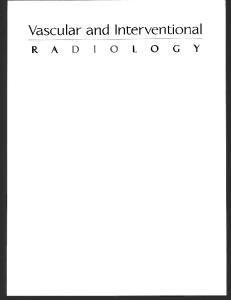 Vascular and Interventional Radiology; 2 edition