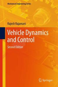 Vehicle Dynamics and Control, 2nd Edition