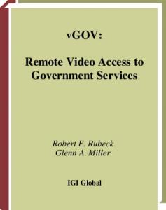 Vgov: Remote Video Access to Government Services
