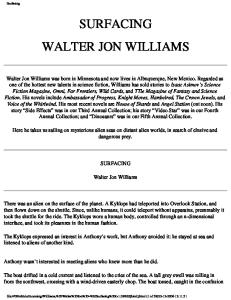 Walter Jon Williams - Surfacing