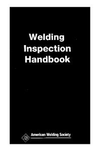 Welding Inspection Handbook AWS