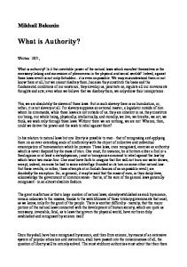 What is Authority
