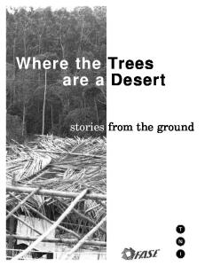 Where the Trees are a Desert