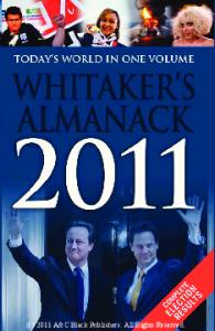 Whitaker's Almanack 2011