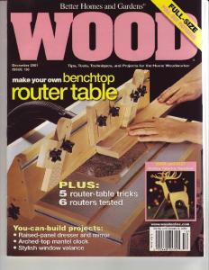 Wood Magazine (December 2001)(Vol 18, No 9, Issue 138)