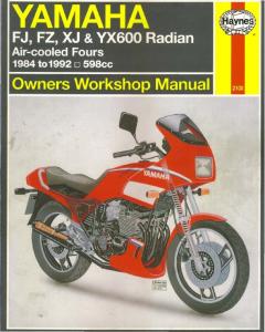 Yamaha FJ, FZ, XJ & YX600 Radian '84'90 (Owners Workshop Manual)